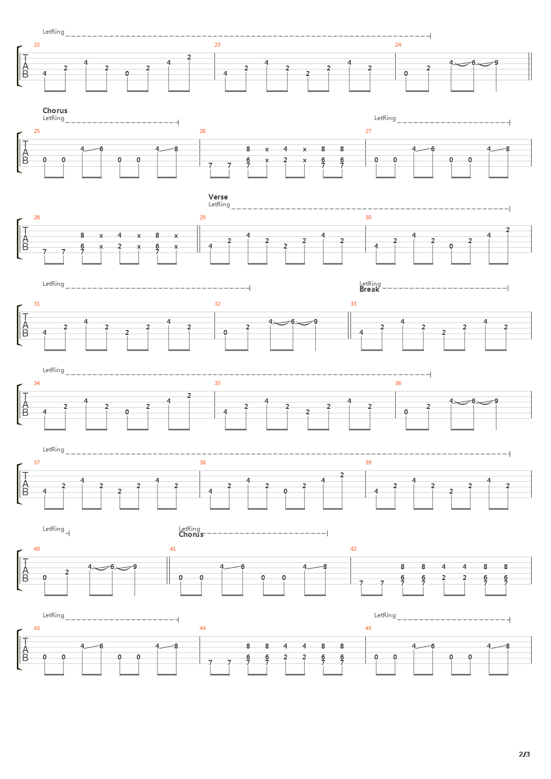 Title Track吉他谱