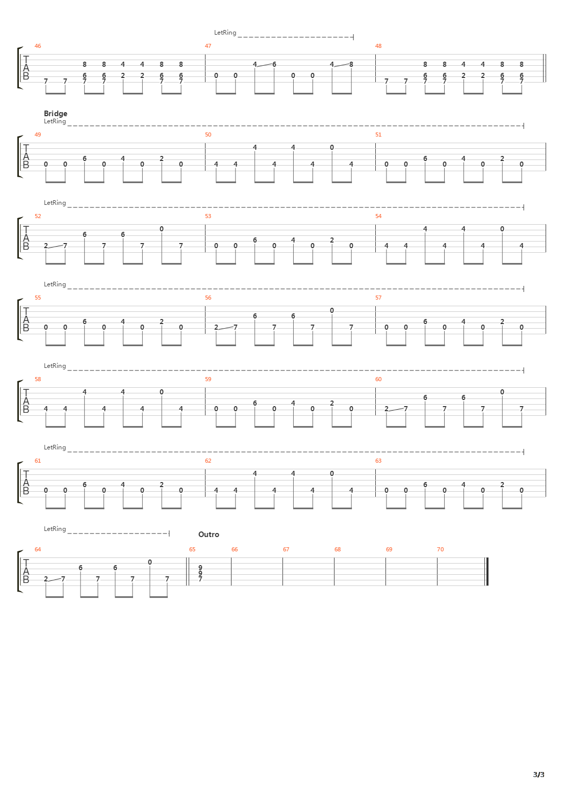 Title Track吉他谱