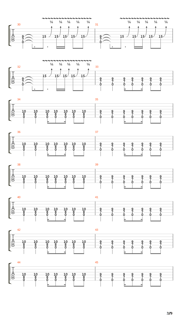 7 Words吉他谱