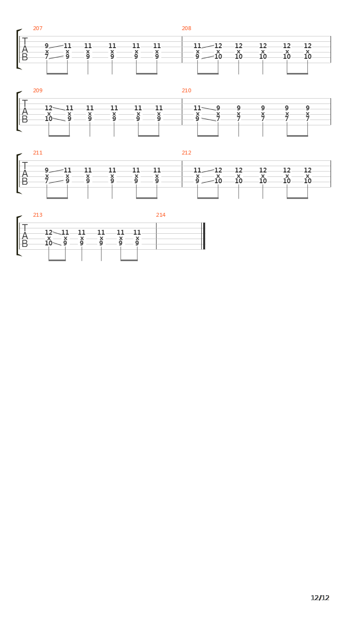 Chauffeur吉他谱