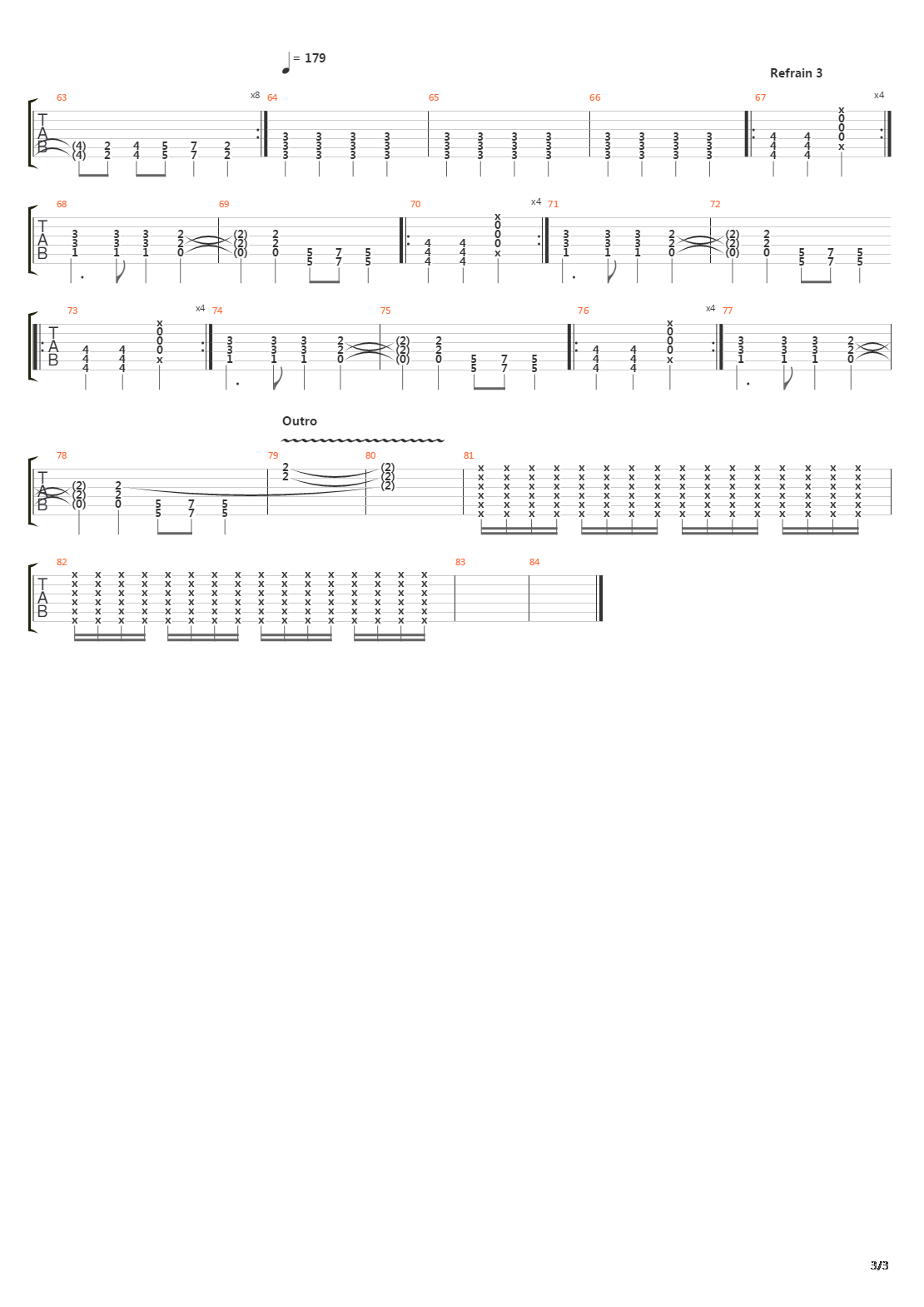 Engine No 9吉他谱