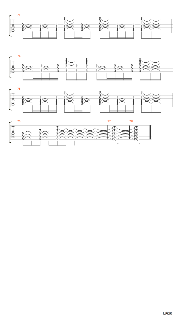 Hexagram吉他谱