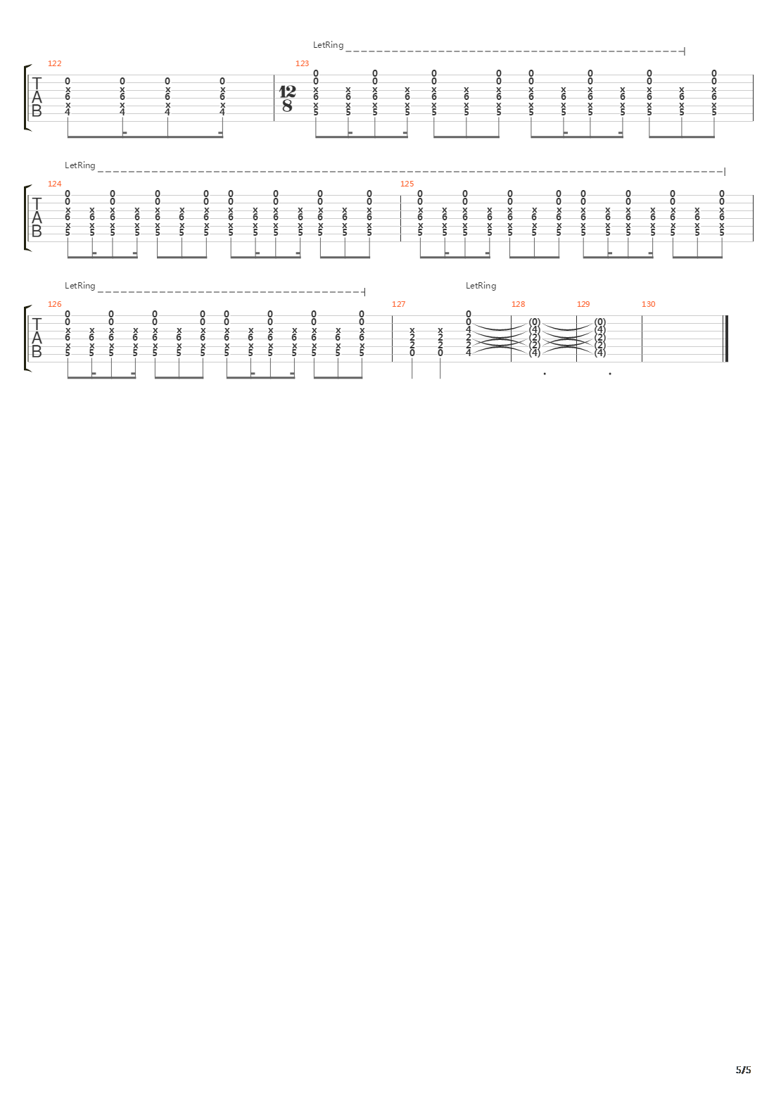 Hexagram吉他谱