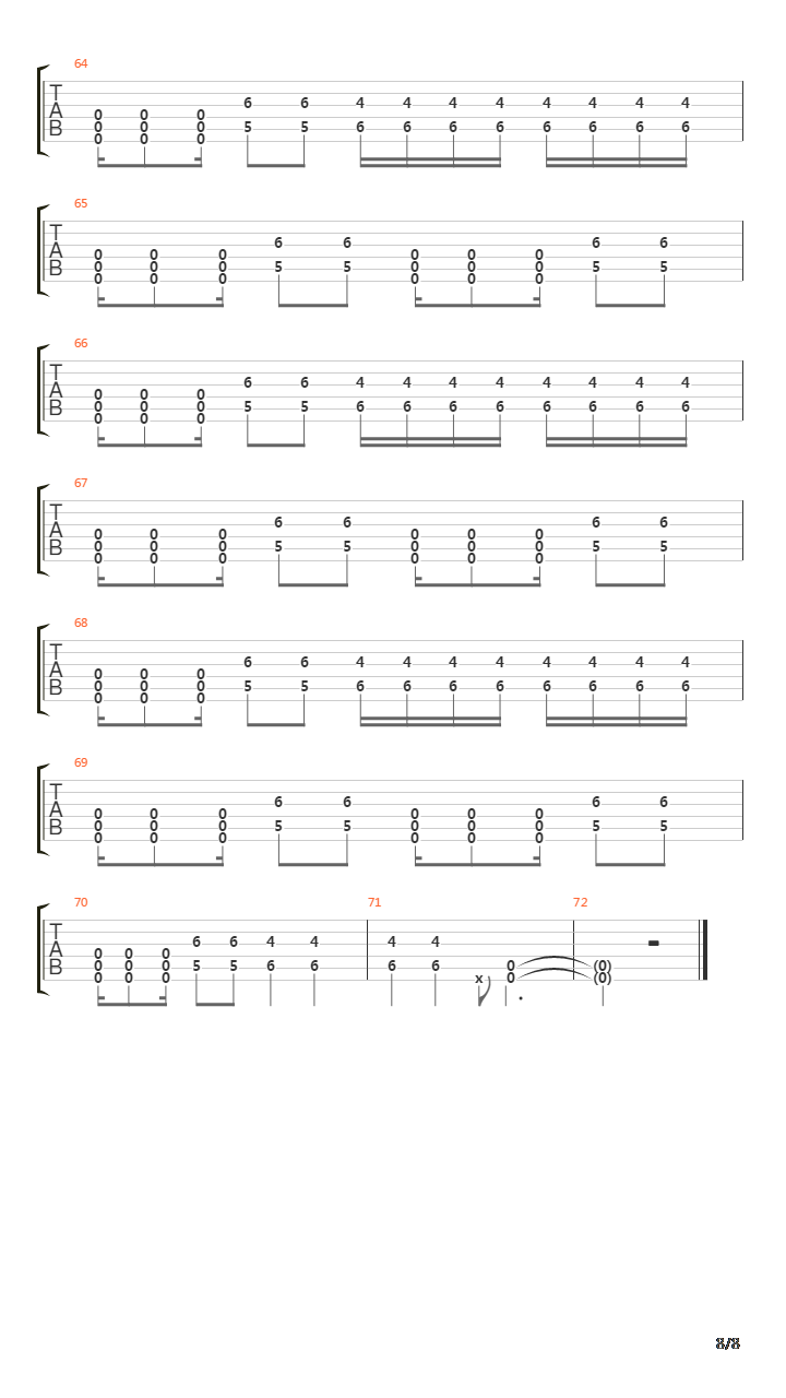Korea吉他谱