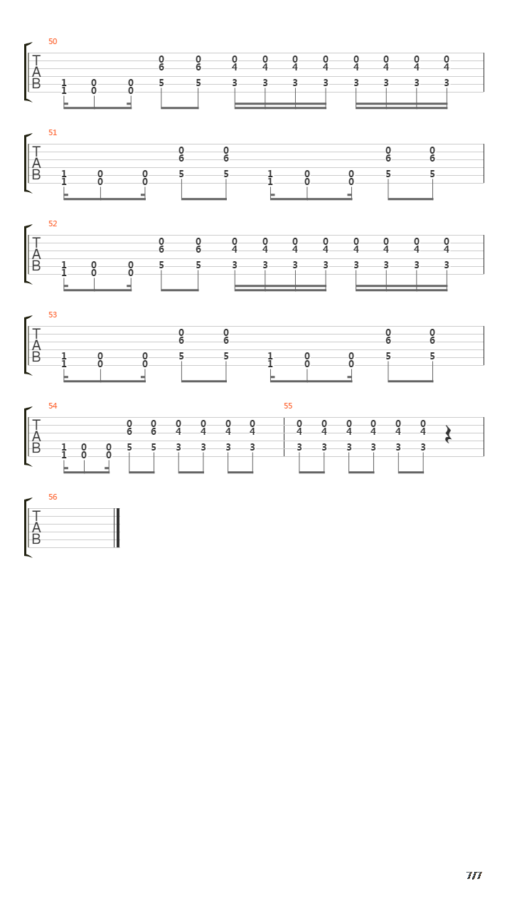 Korea吉他谱