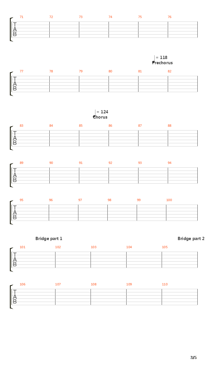 Passenger吉他谱