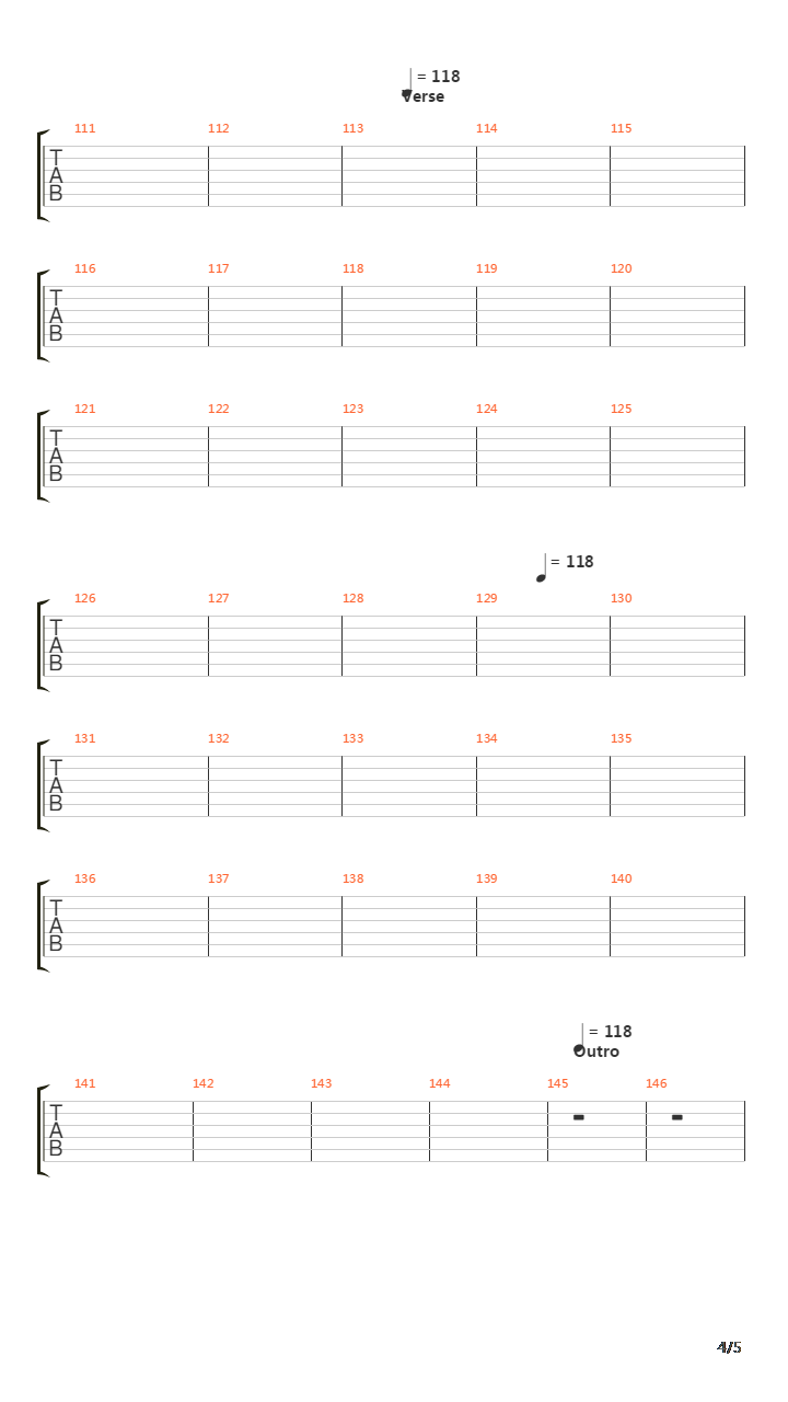 Passenger吉他谱