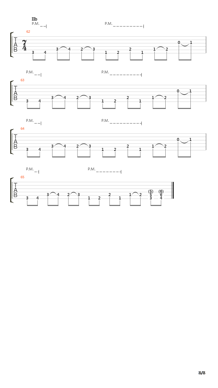 To Be Dead吉他谱