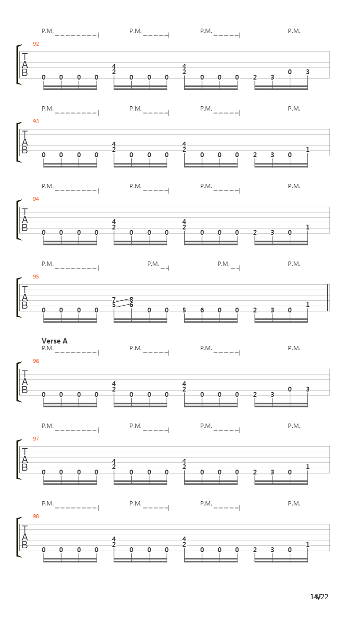 Life Without Sense吉他谱