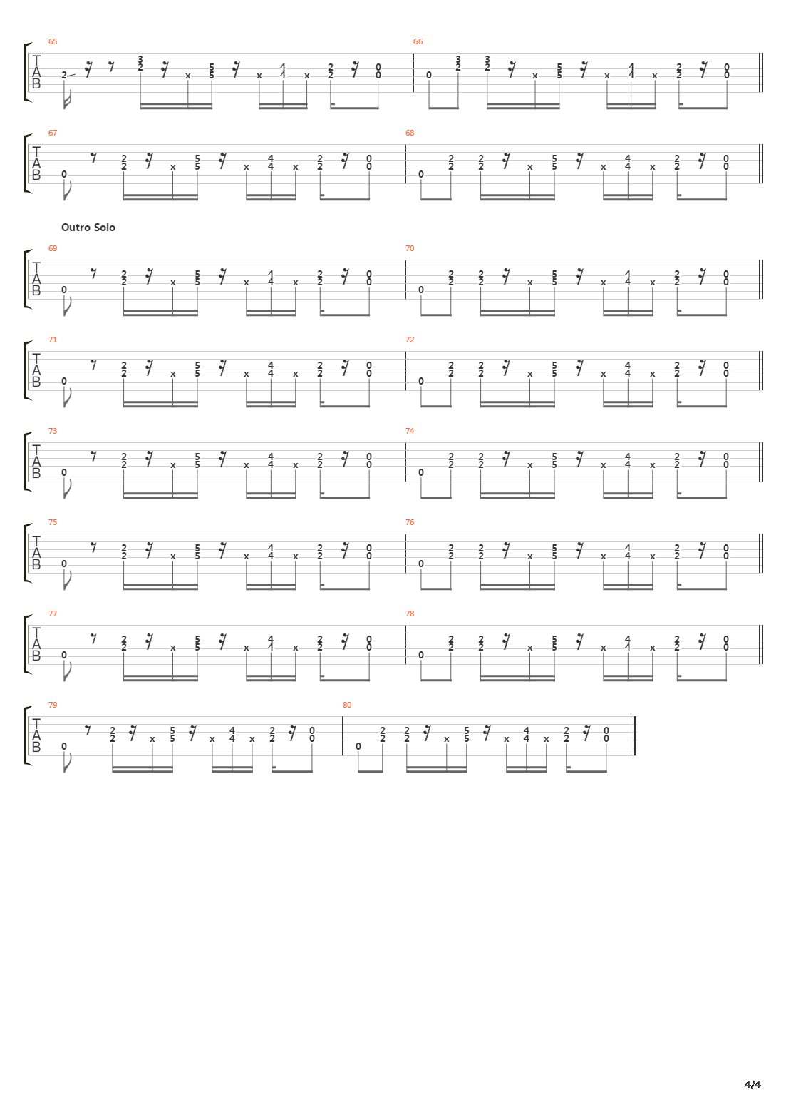 Southbound Again吉他谱