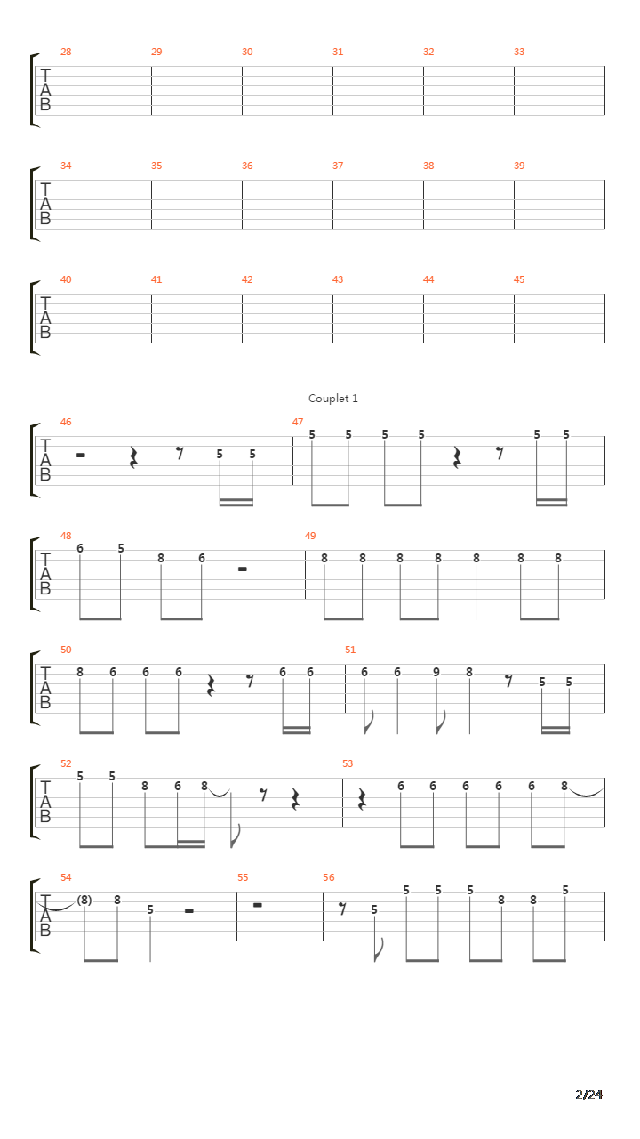 Telegraph Road吉他谱