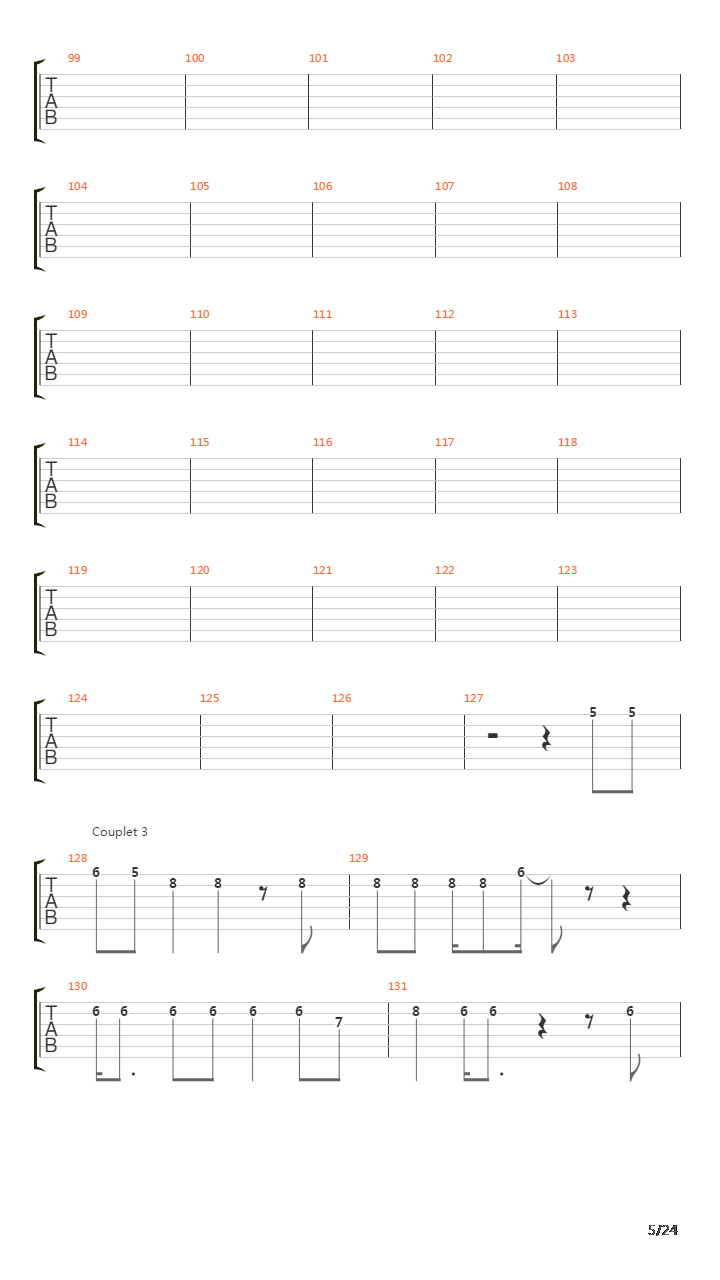 Telegraph Road吉他谱