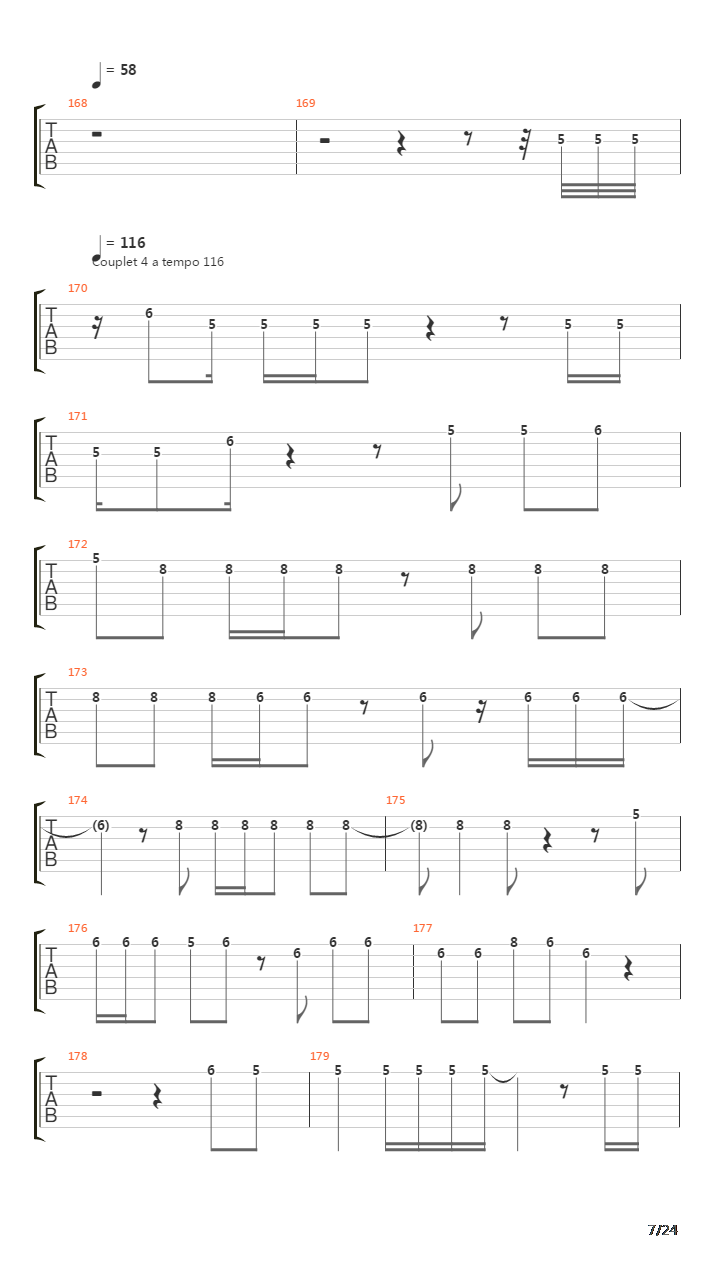 Telegraph Road吉他谱