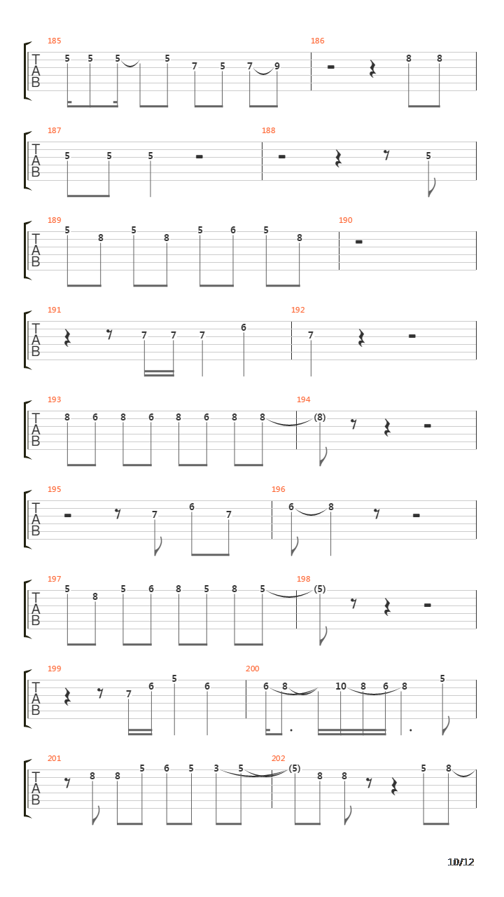 Tunnel Of Love吉他谱