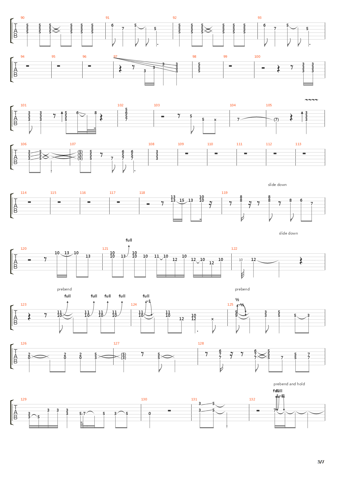 Tunnel Of Love吉他谱