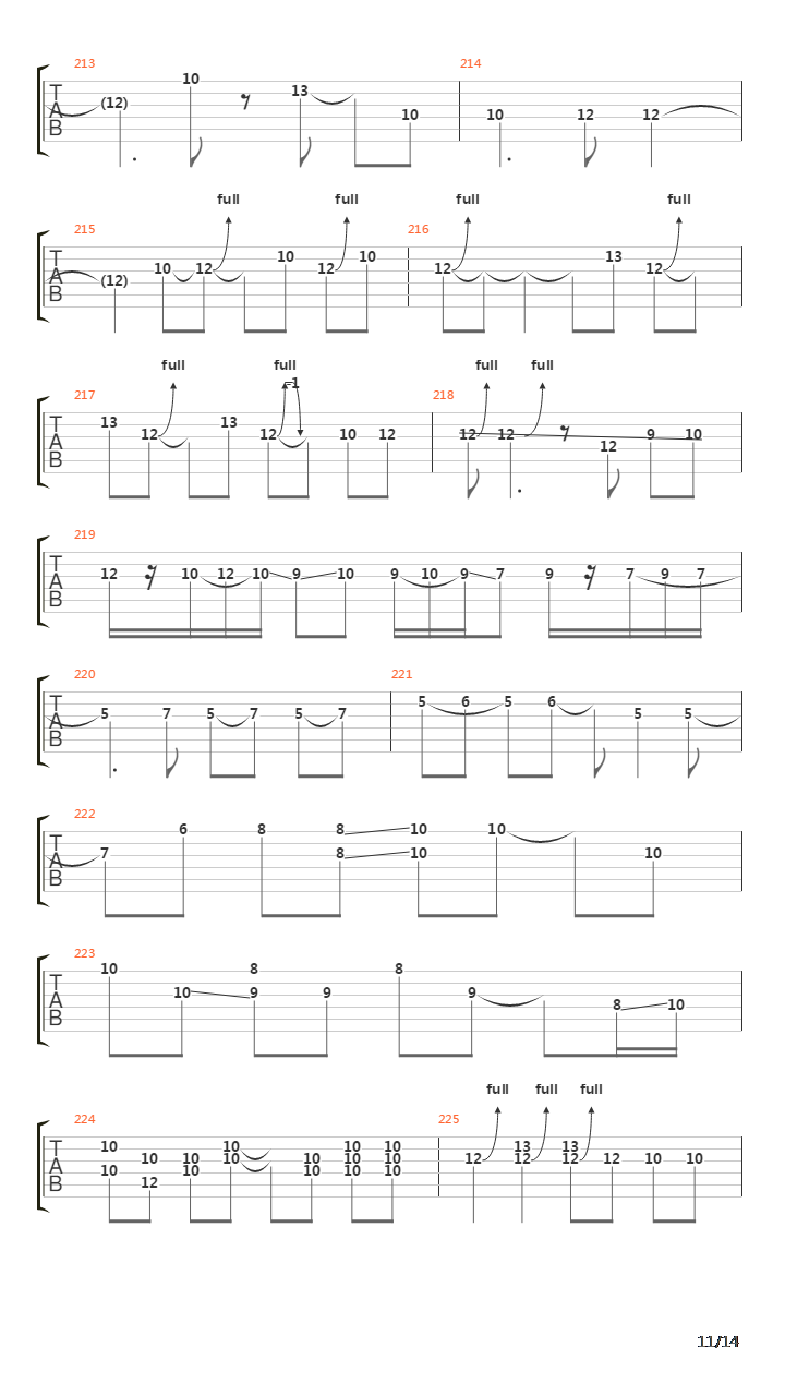 Tunnel Of Love吉他谱