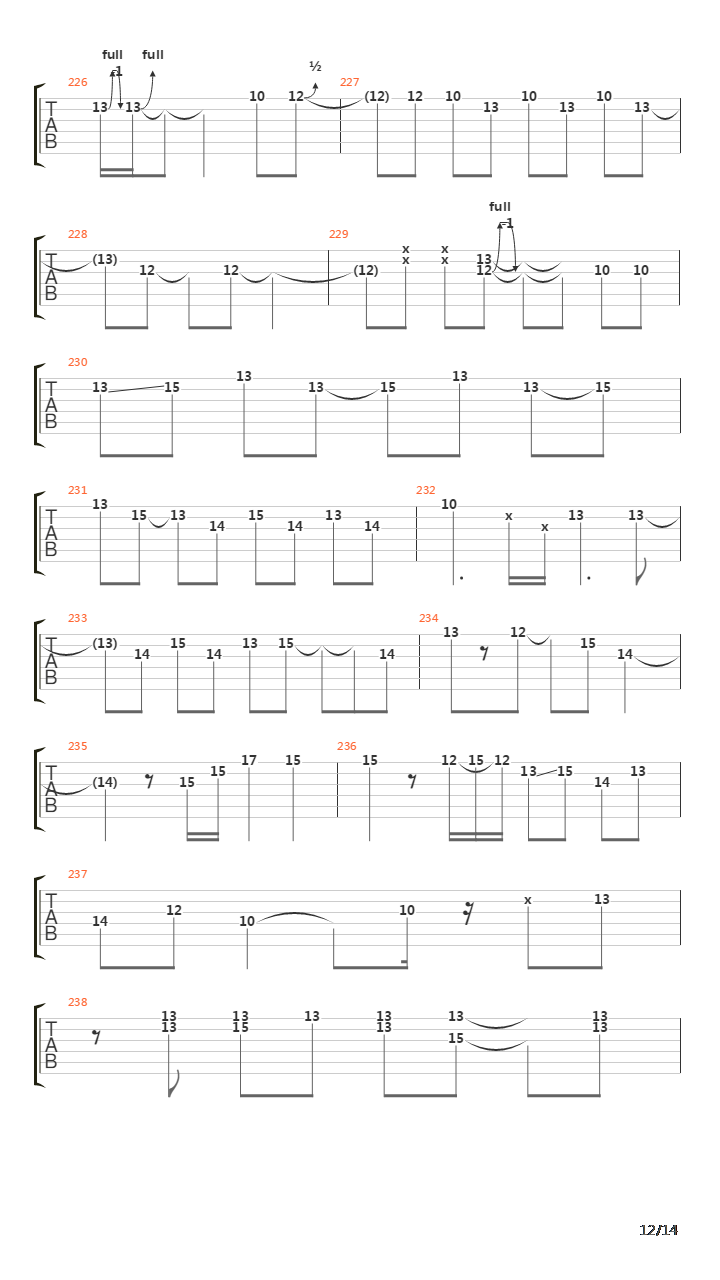 Tunnel Of Love吉他谱