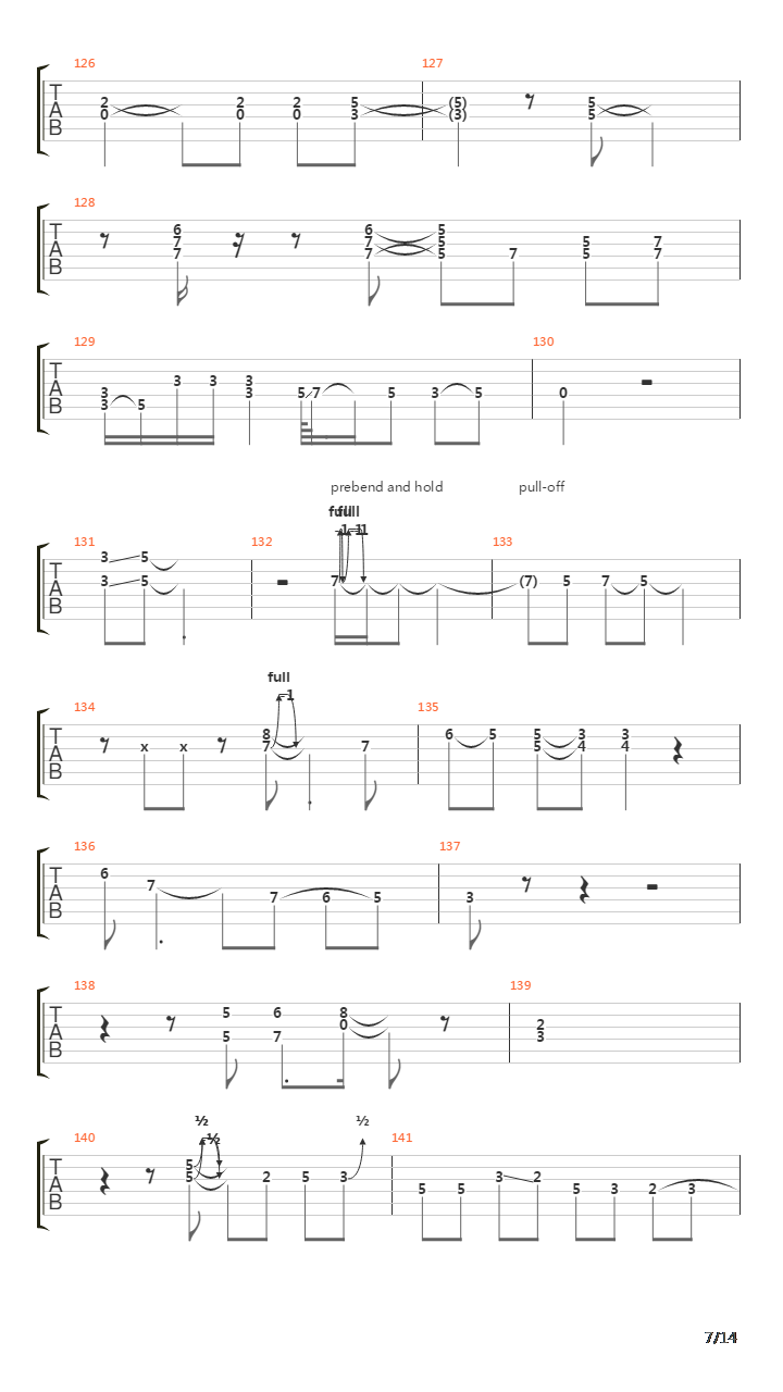 Tunnel Of Love吉他谱