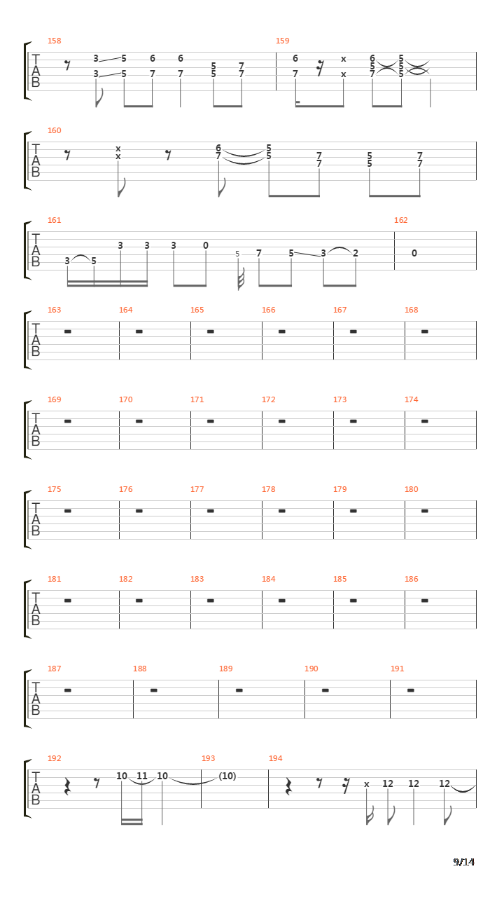 Tunnel Of Love吉他谱