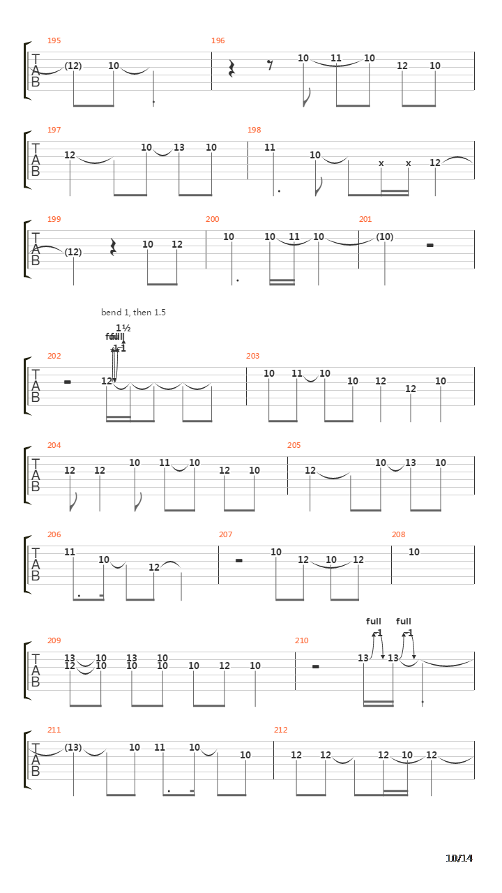 Tunnel Of Love吉他谱