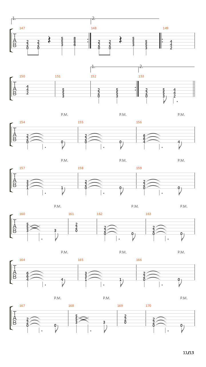 Beyond The Horizon吉他谱