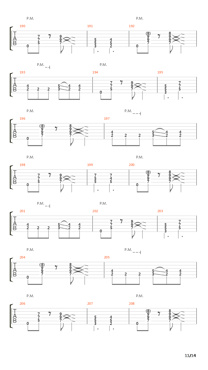 Maha Kali吉他谱