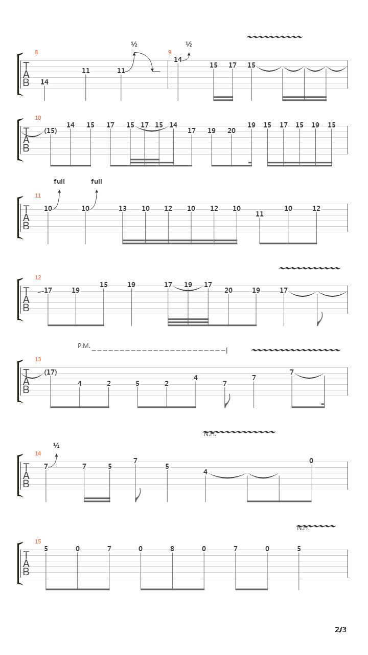 Maha Kali吉他谱