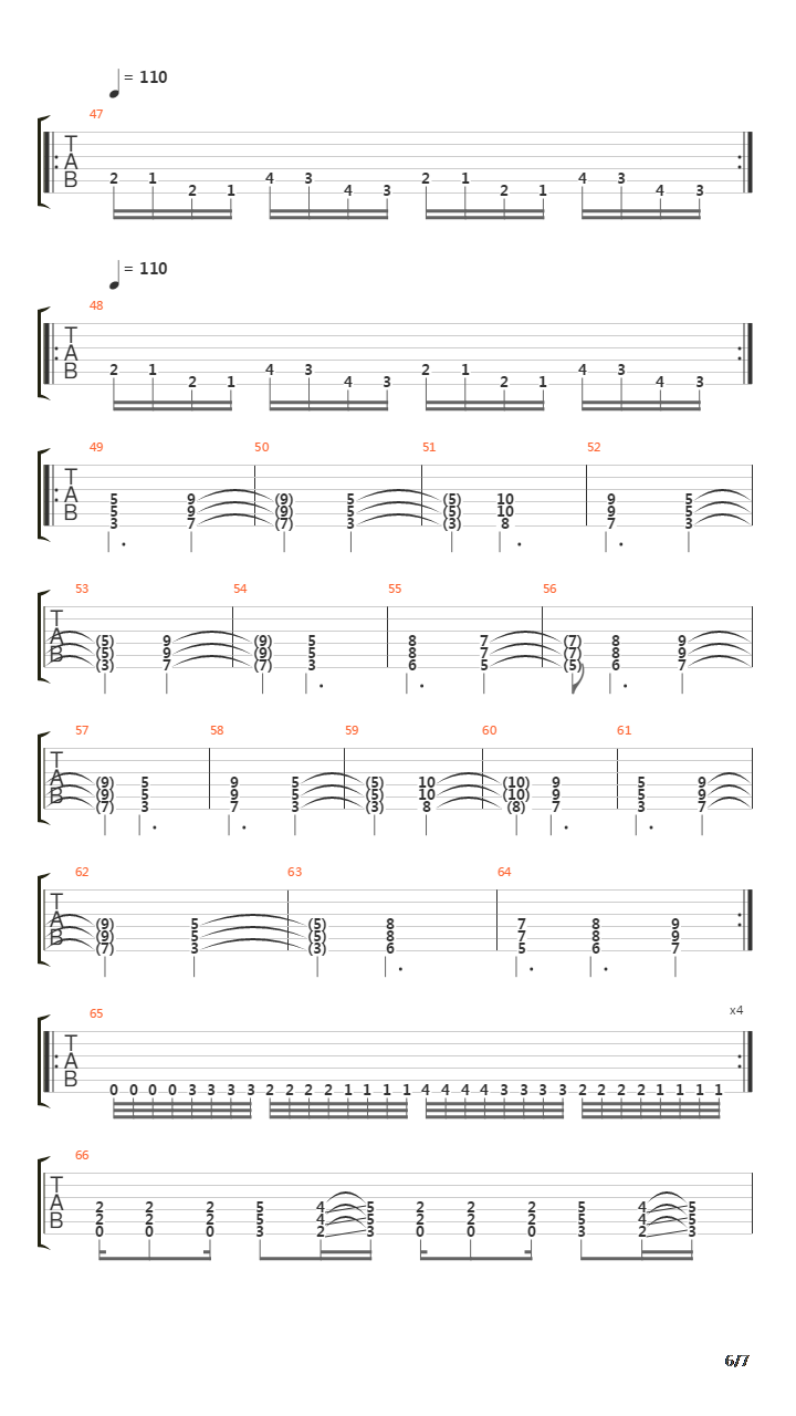 Sun Of The Mourning吉他谱