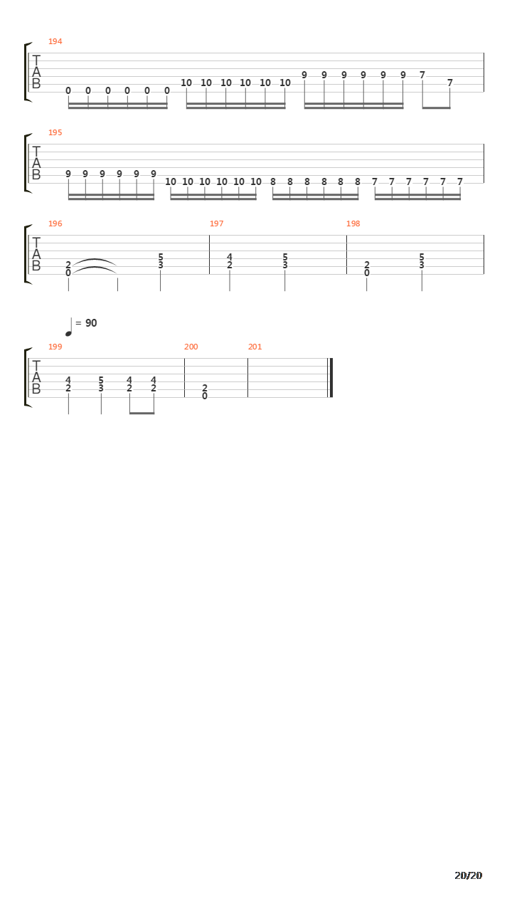 The Somberlain吉他谱