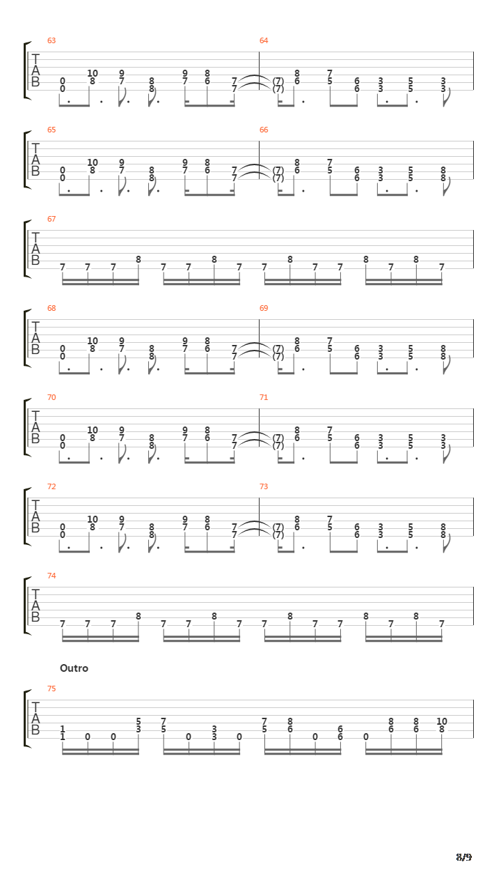 3吉他谱
