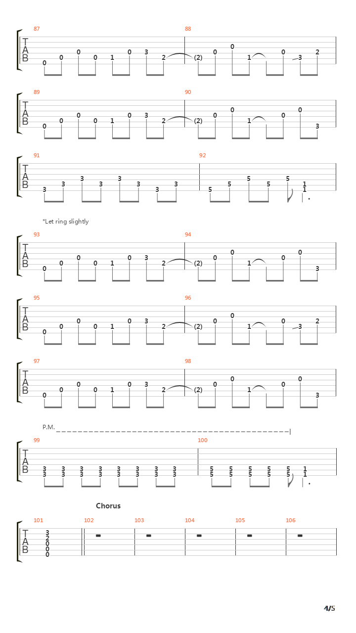 Another Way To Die吉他谱