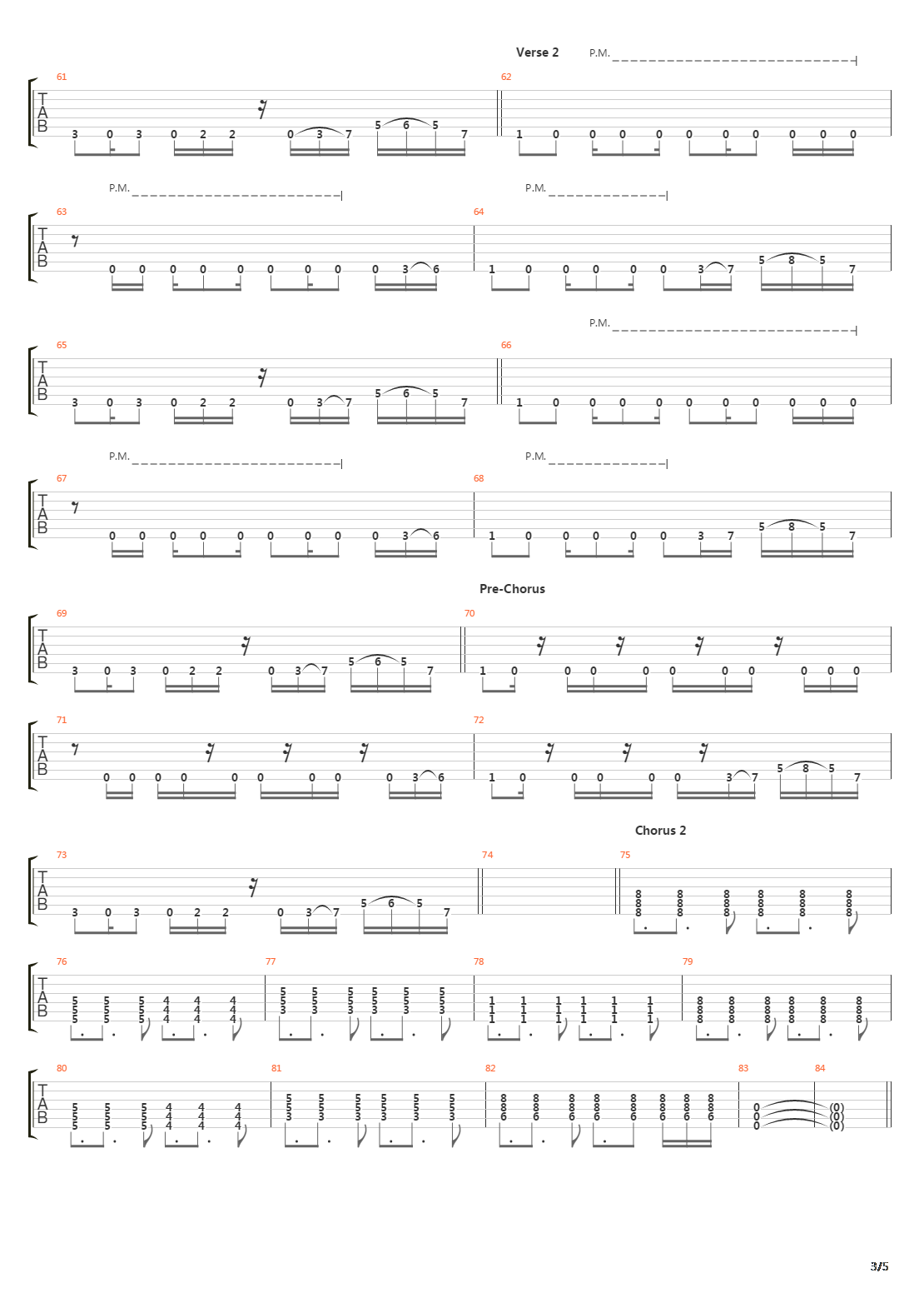 Another Way To Die吉他谱