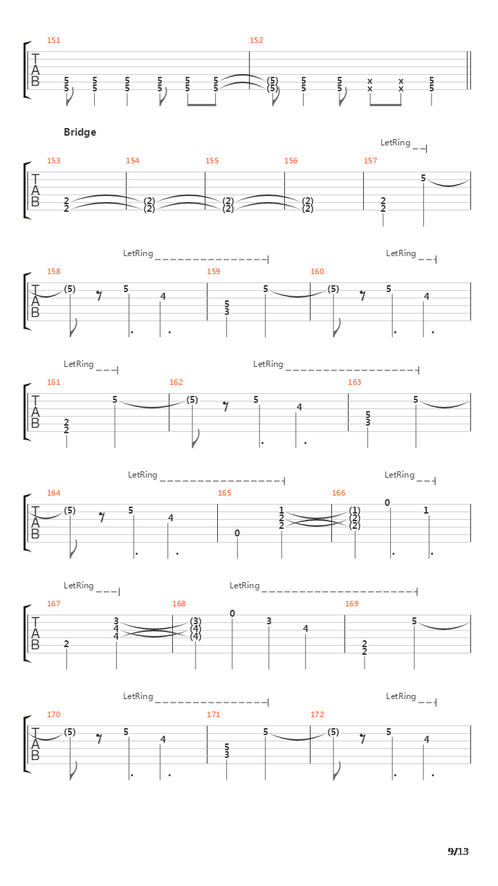 Awaken吉他谱