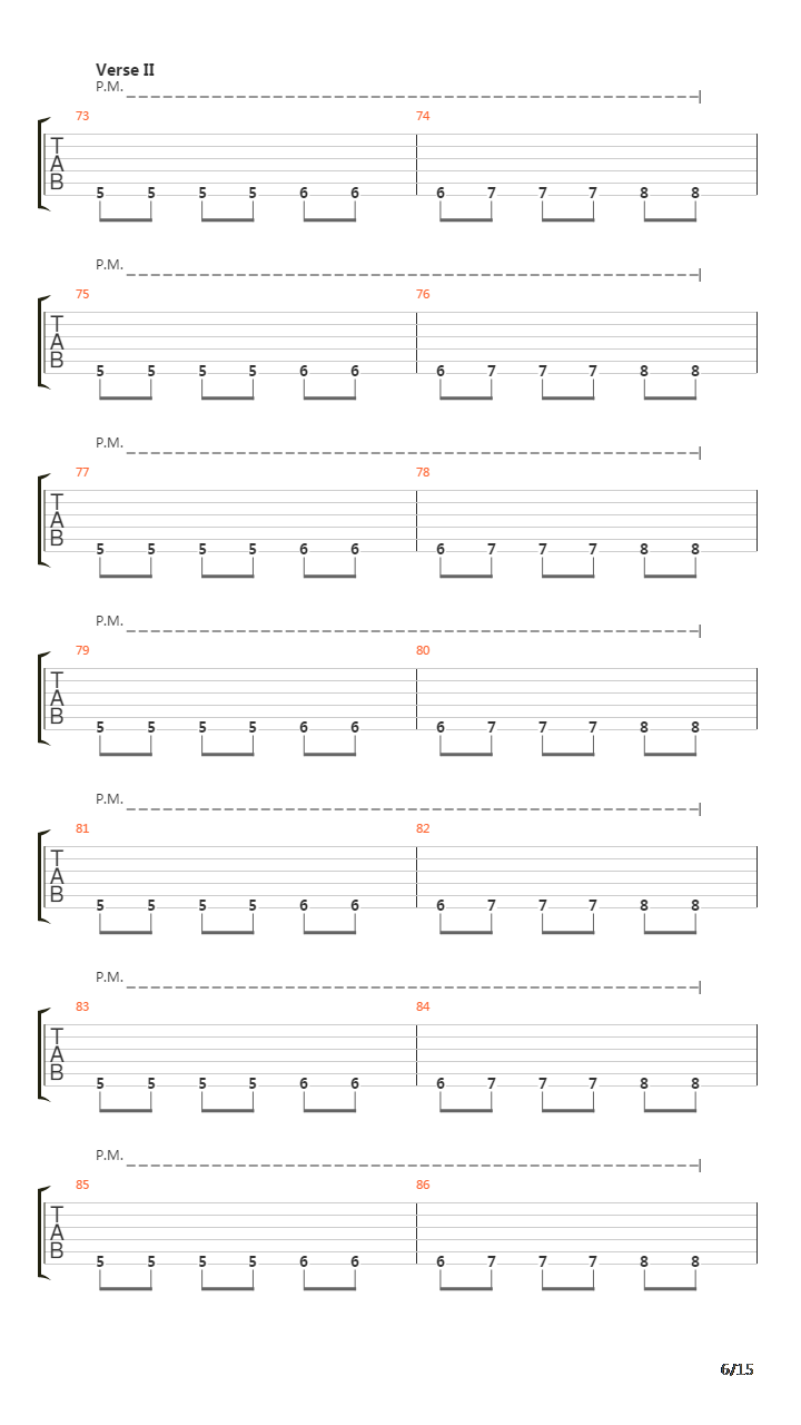 Crucified吉他谱