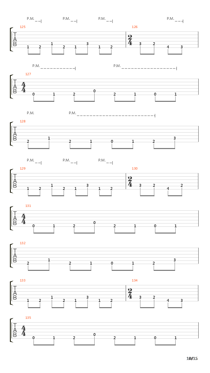 Crucified吉他谱