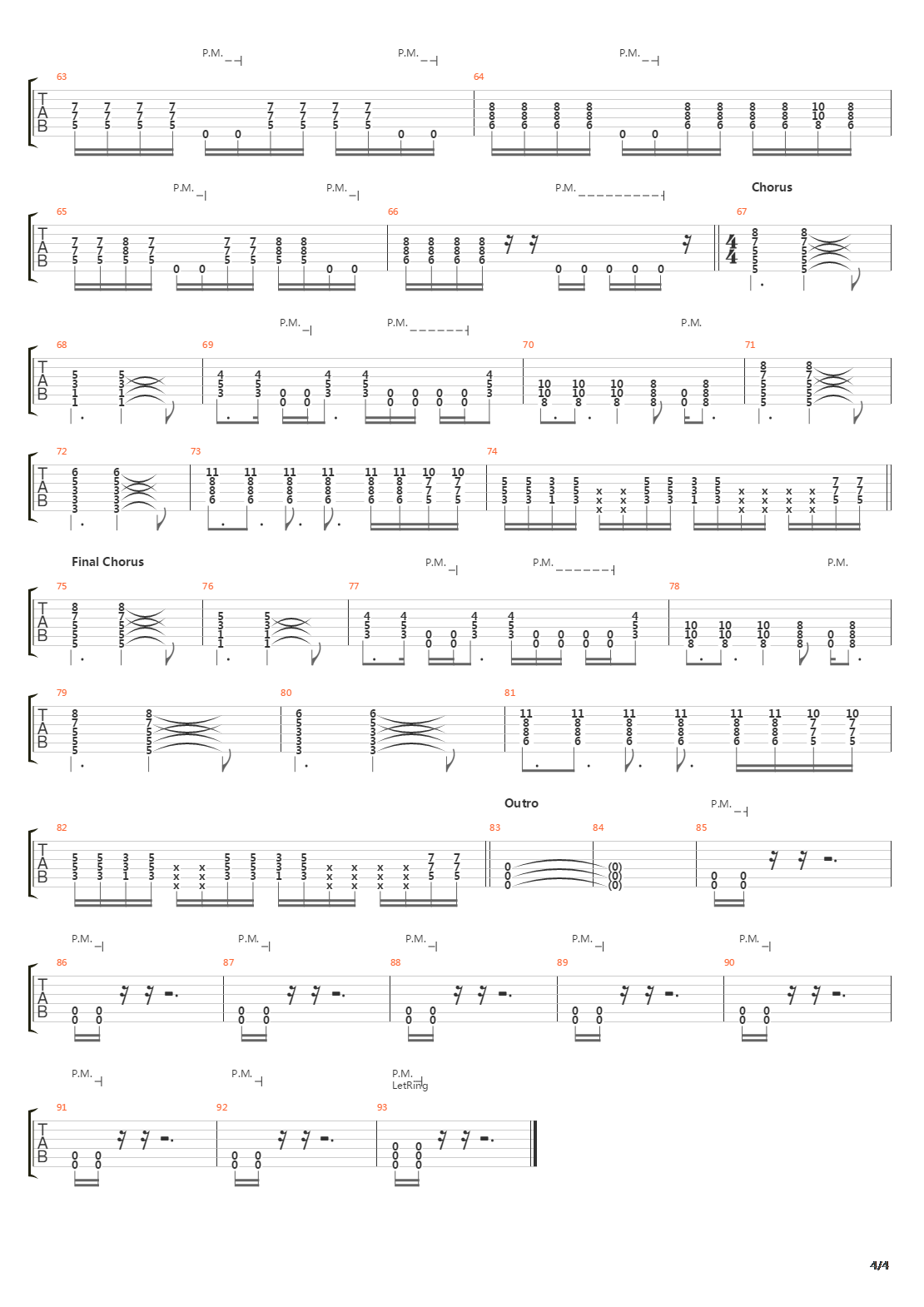 Enough吉他谱