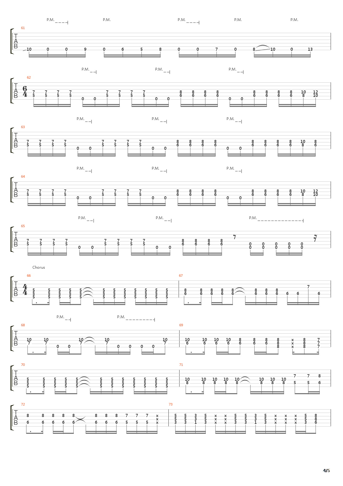 Enough吉他谱