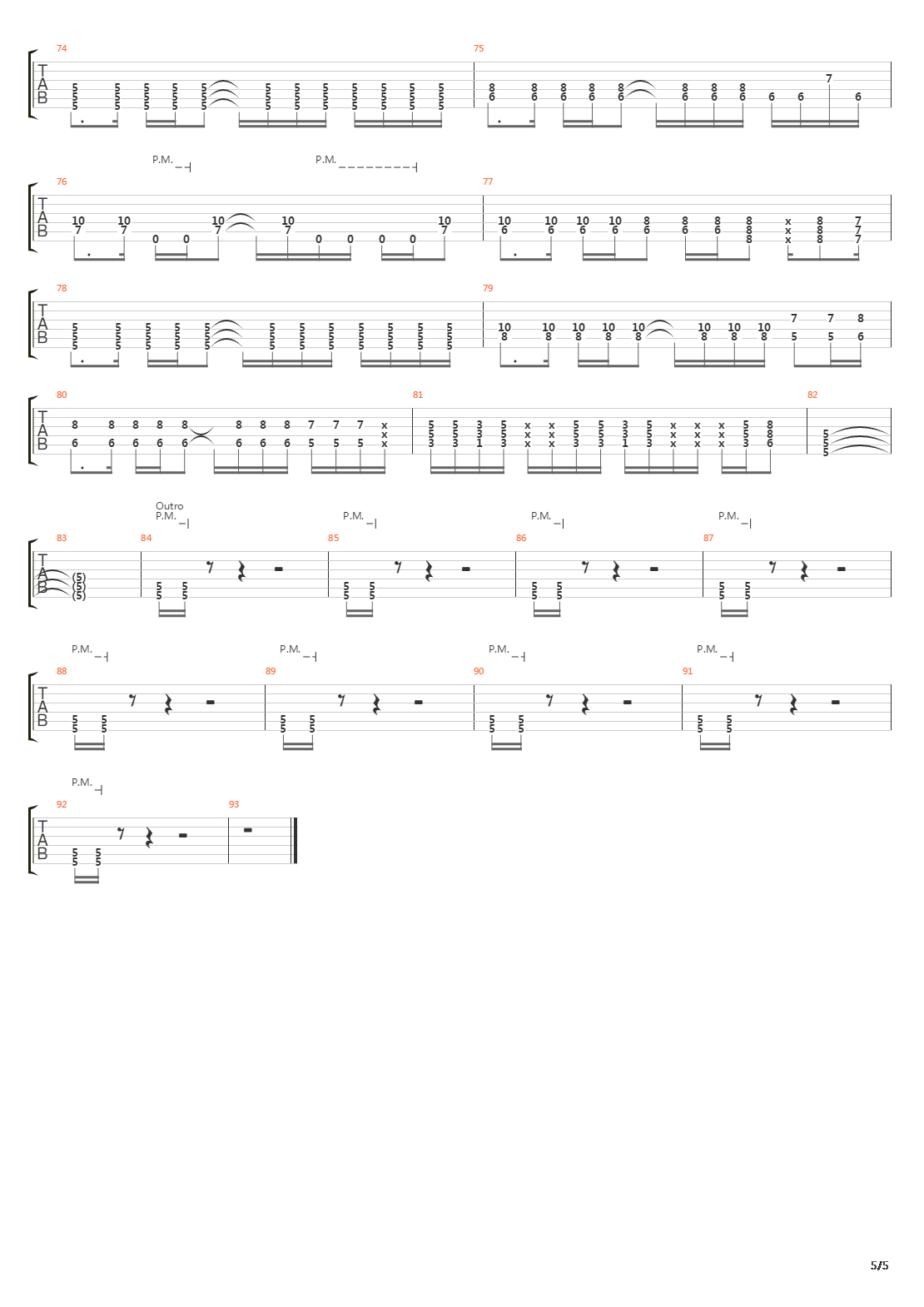 Enough吉他谱