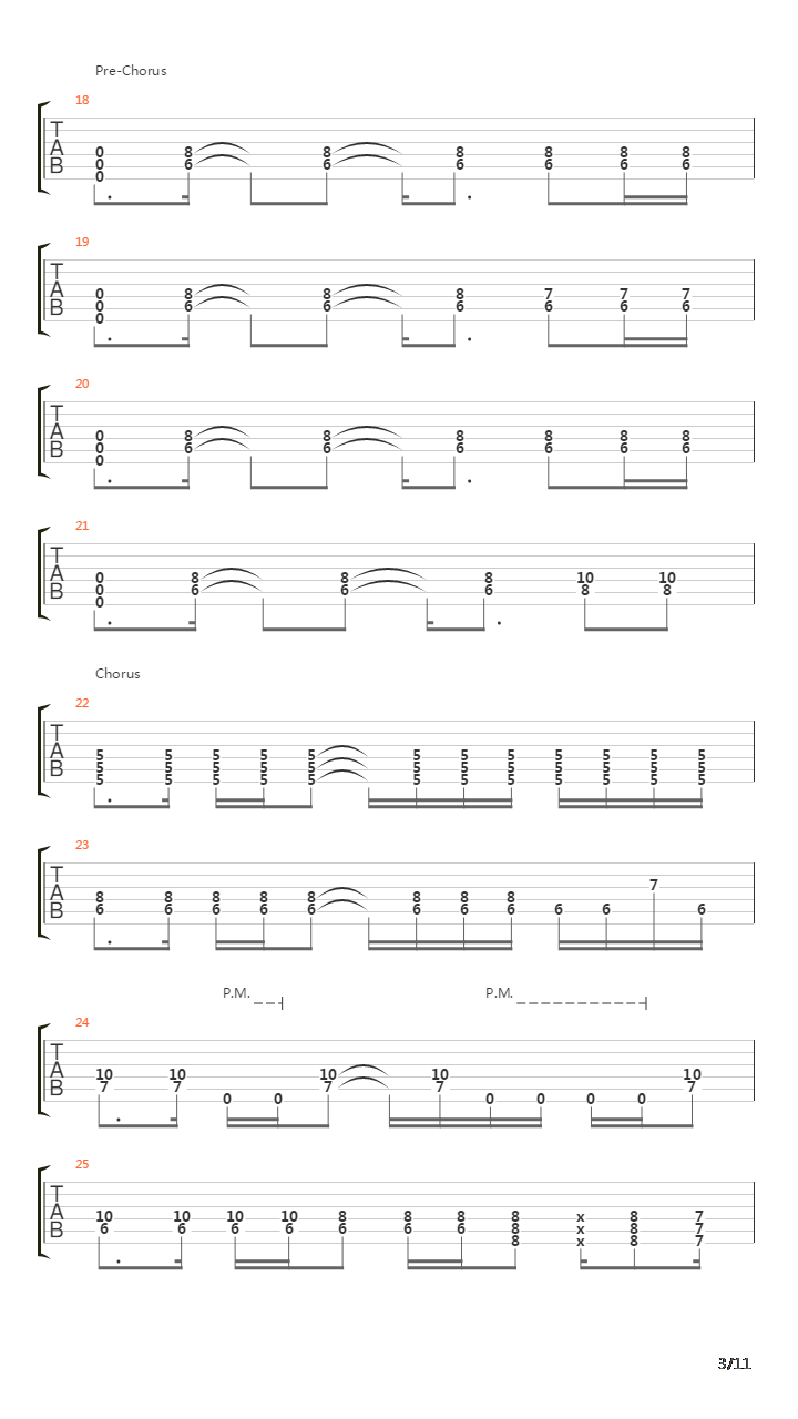 Enough吉他谱