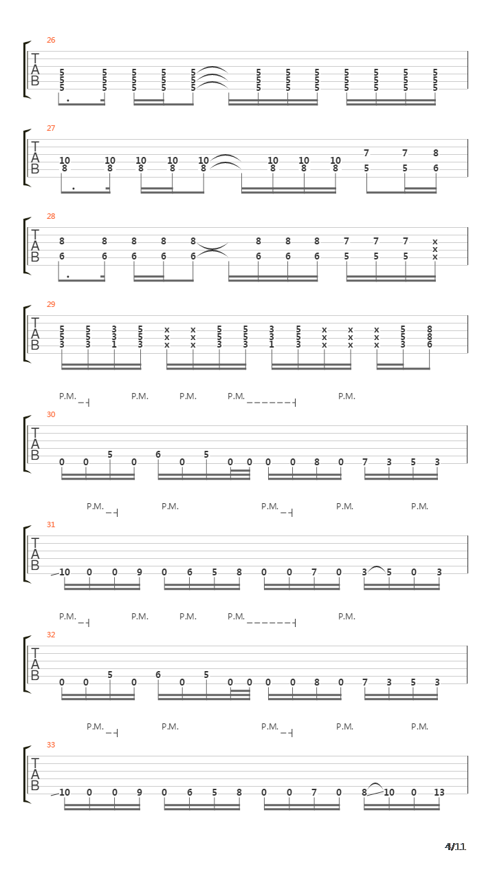 Enough吉他谱