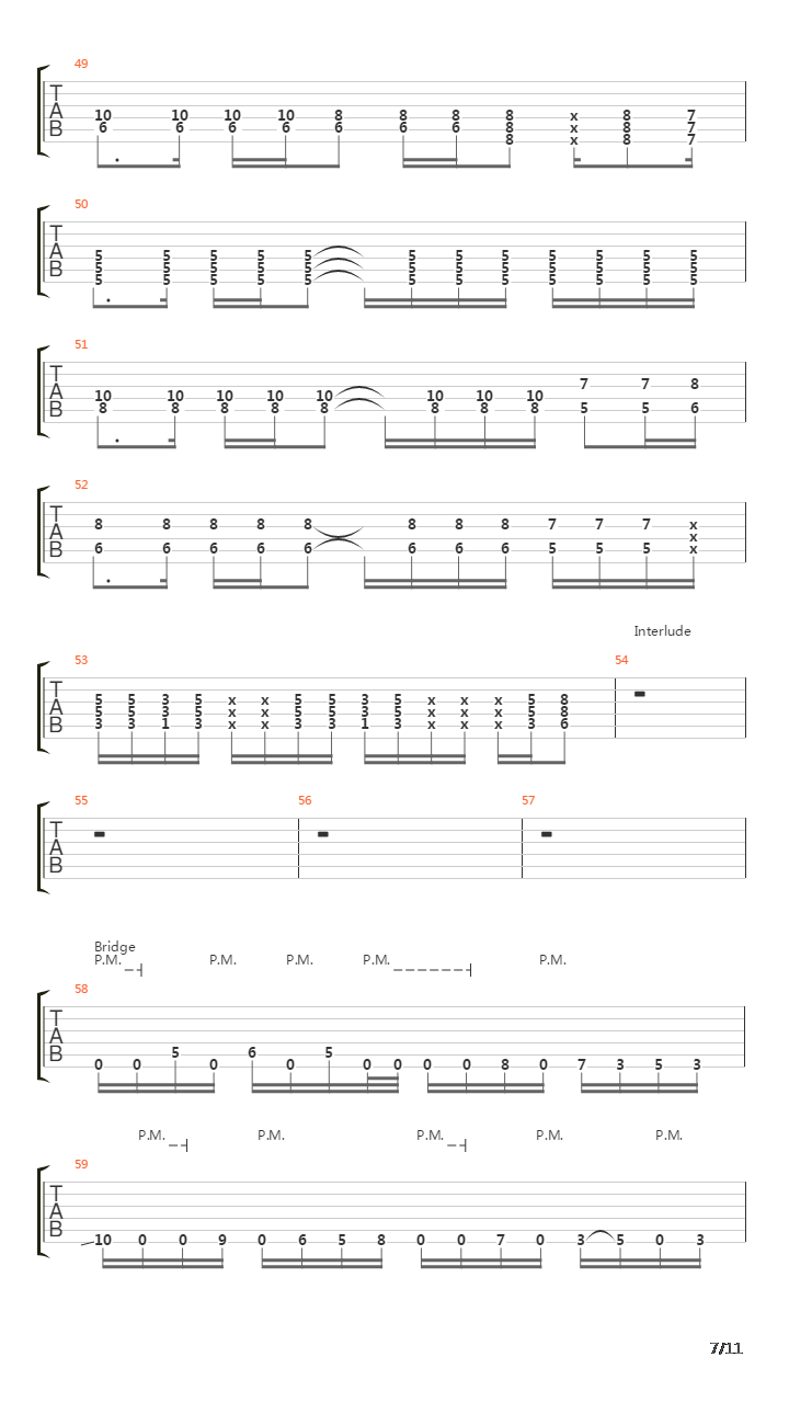 Enough吉他谱
