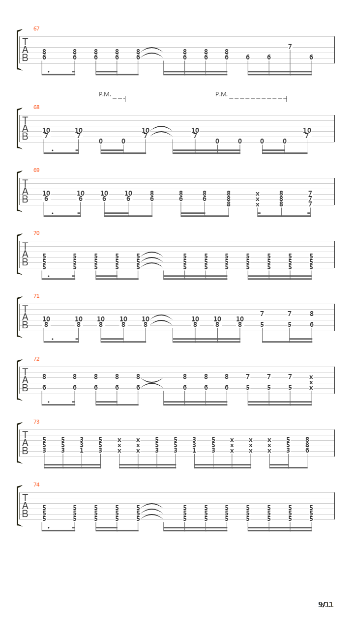 Enough吉他谱