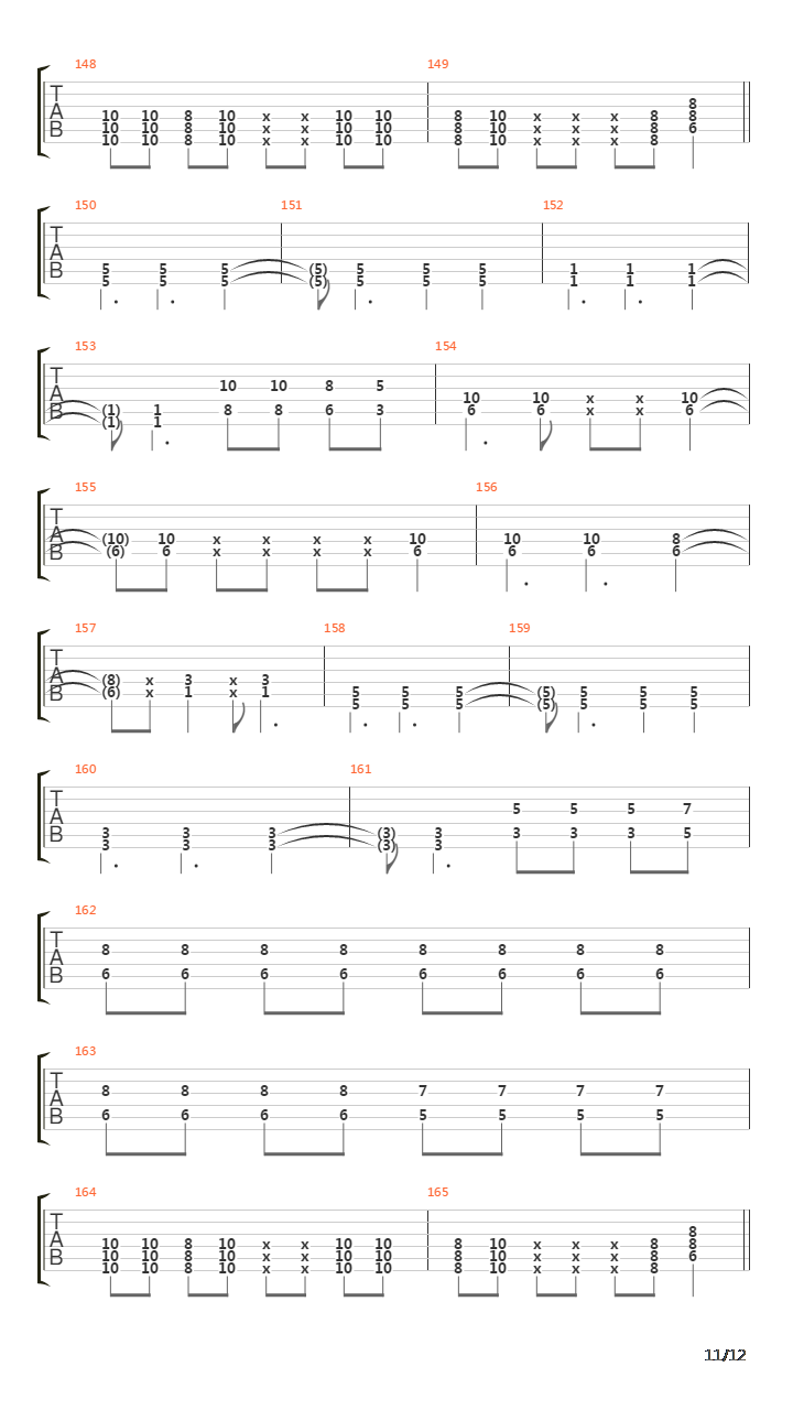 Enough吉他谱