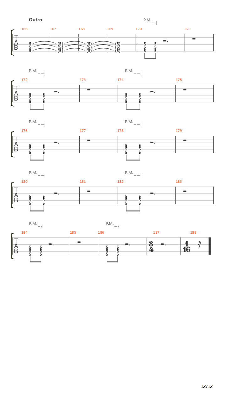 Enough吉他谱