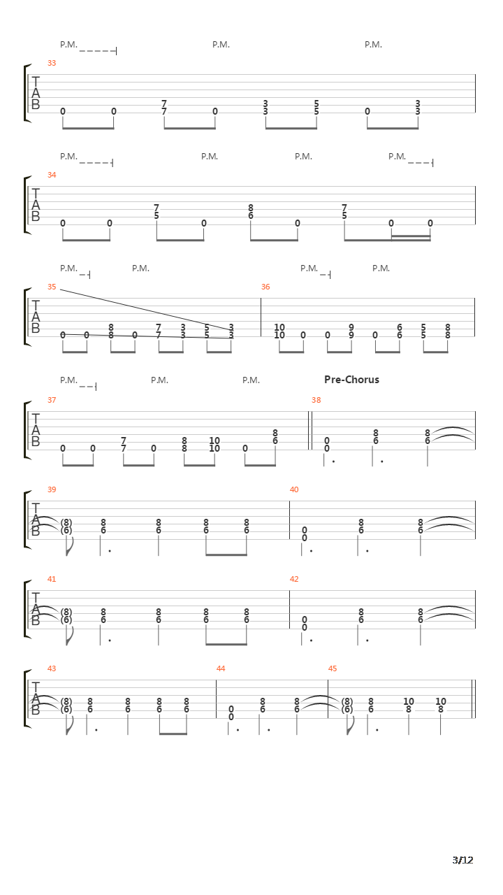 Enough吉他谱