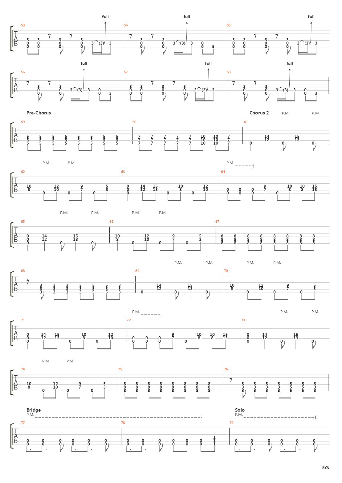 Facade吉他谱