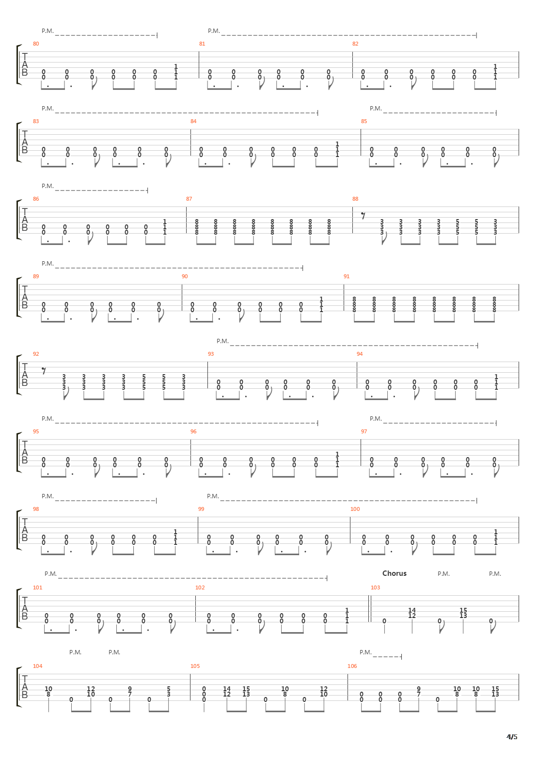 Facade吉他谱