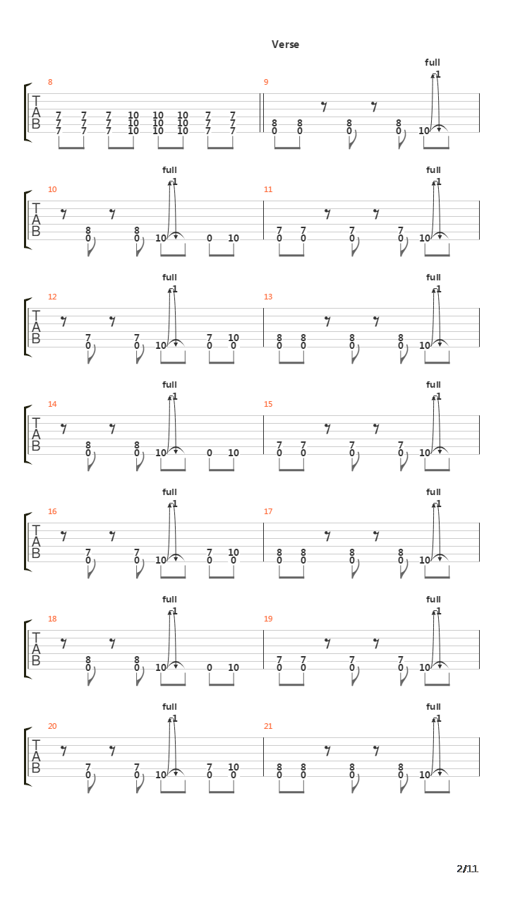 Facade吉他谱