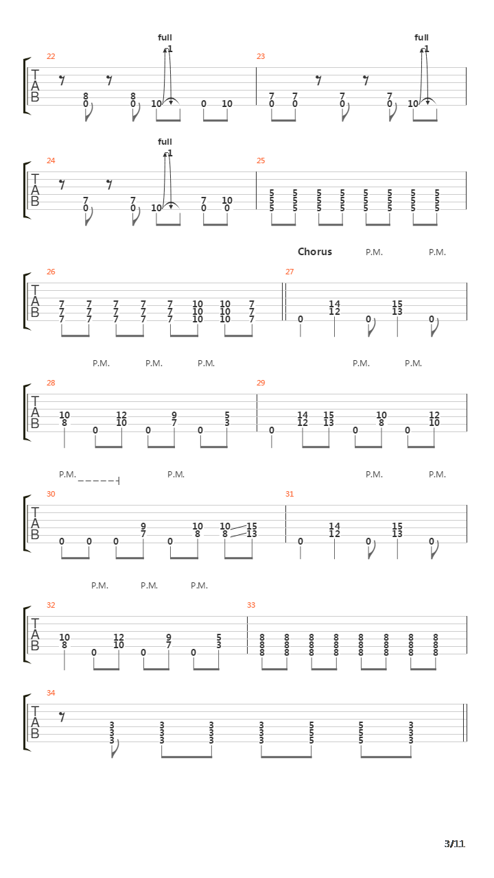 Facade吉他谱