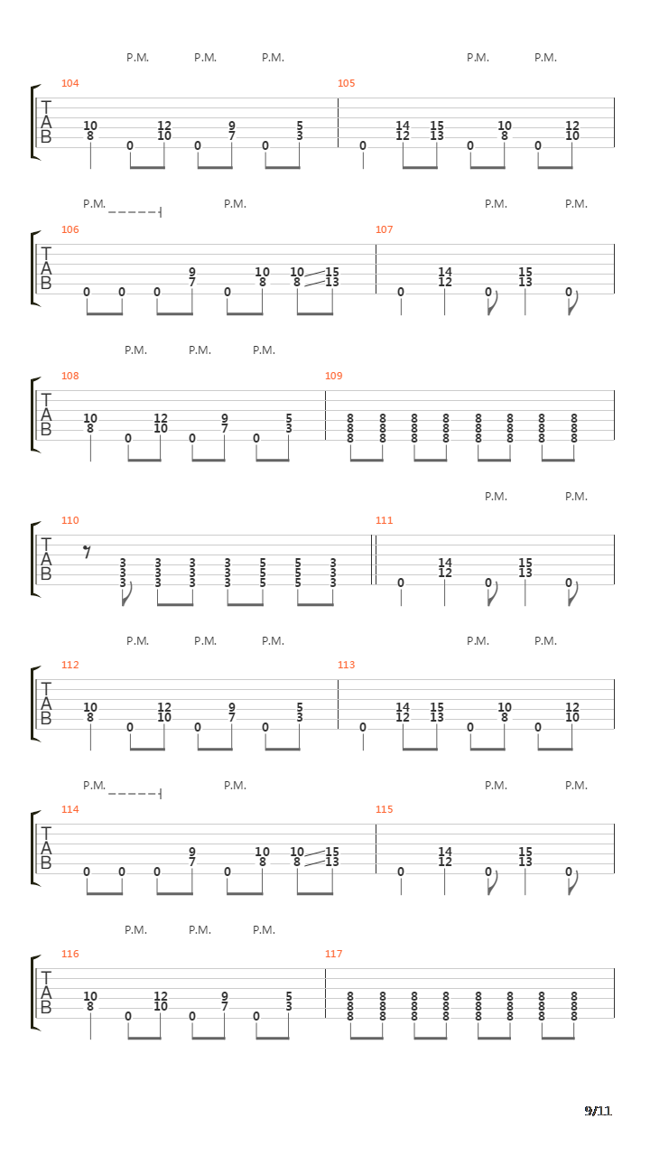 Facade吉他谱